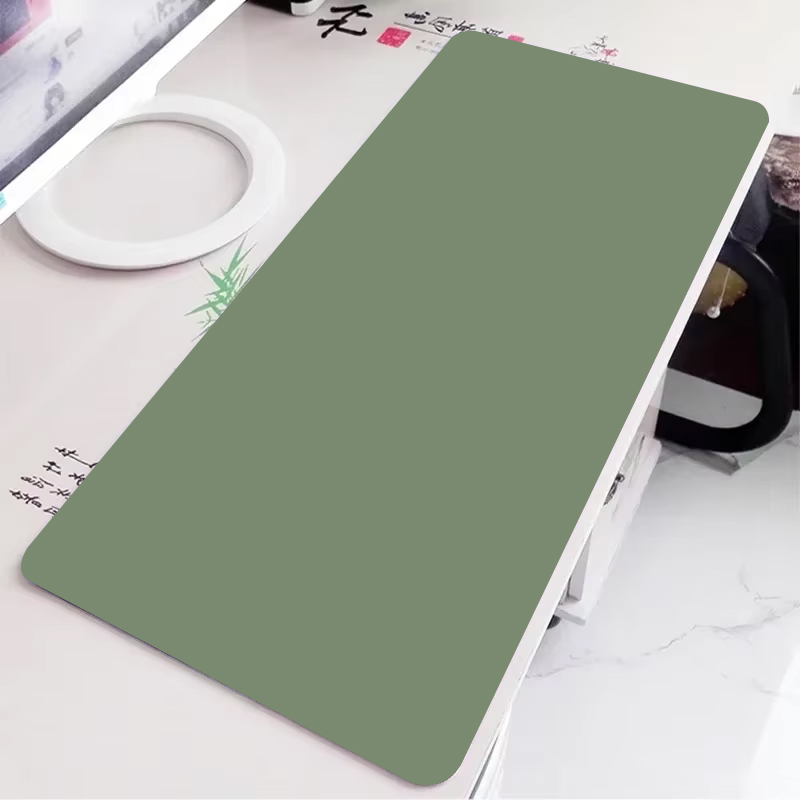 Gaming Keyboard Higround - Effen groene gaming-muismat, groot eenvoudig gaming-toetsenbord,