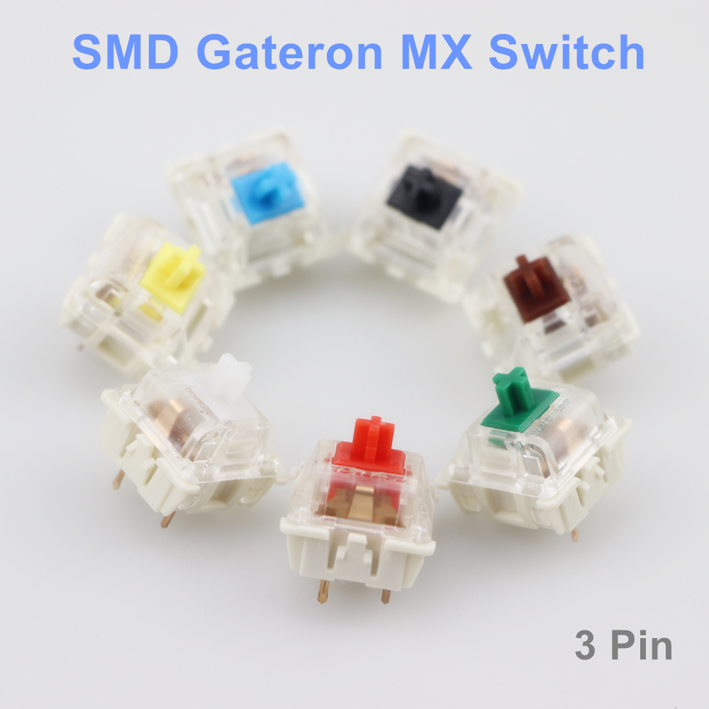 Gaming Keyboard Blue Switches - Gateron Smd Schakelaars Zwart Rood Bruin