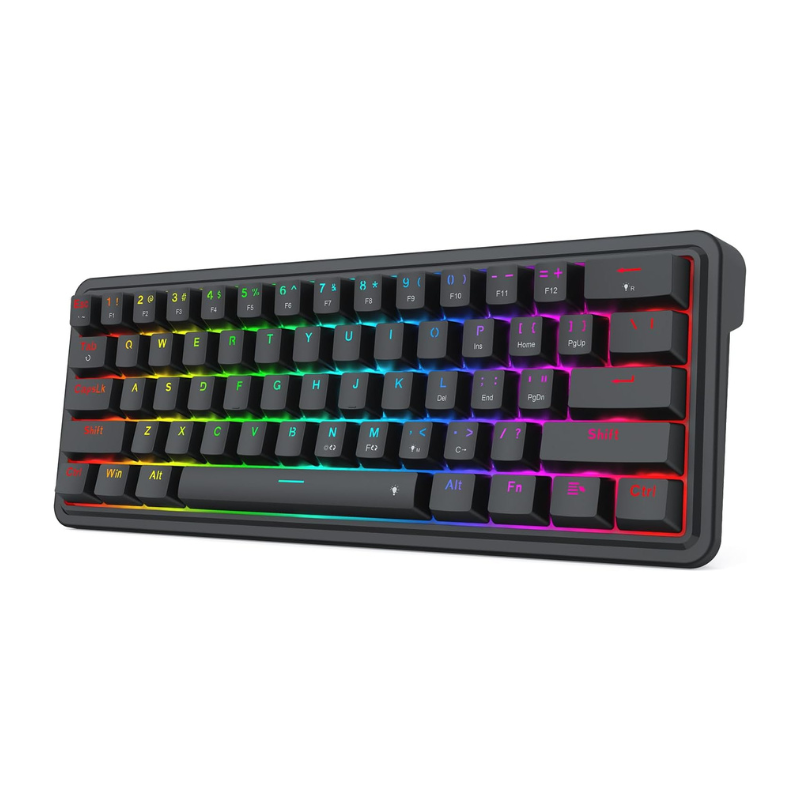 Gaming Keyboard No Noise - Redragon K722 60% bedrade pakking RGB