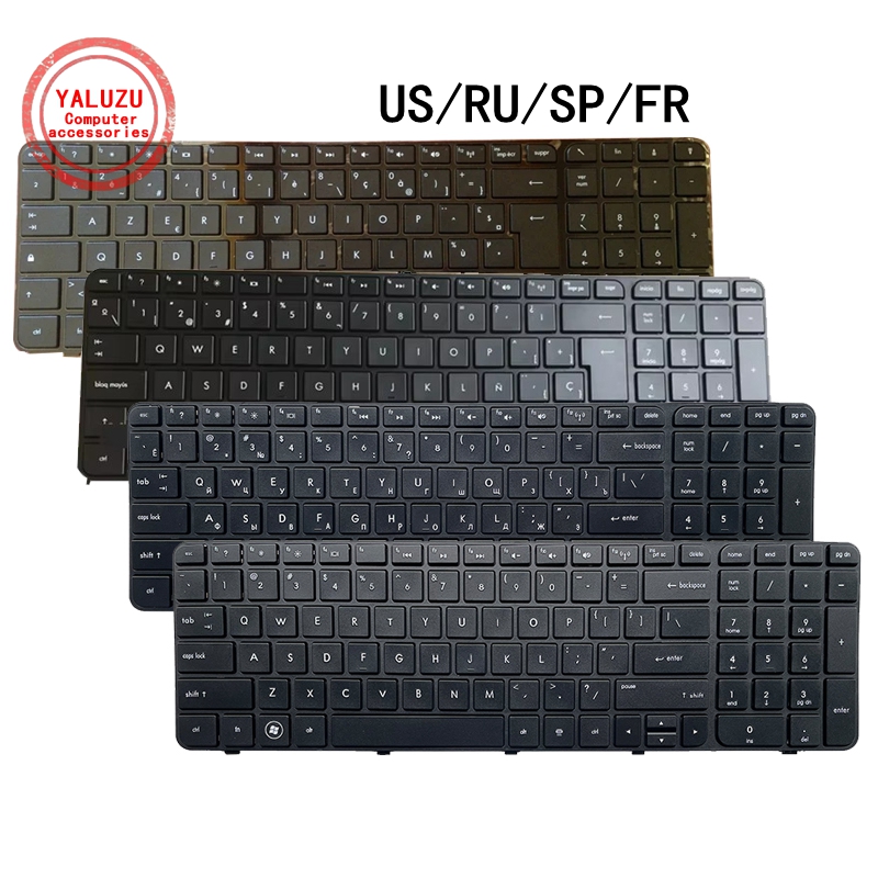 Gaming Keyboard Hp - US/RU/SP/FR Engels/Russisch/Spanje/Frans NIEUWE Laptop Toetsenbord Voor