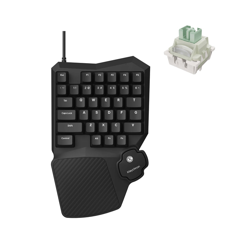 Gaming Keyboard 1 Hand - Keychron C0 HE 8K bedraad éénhands