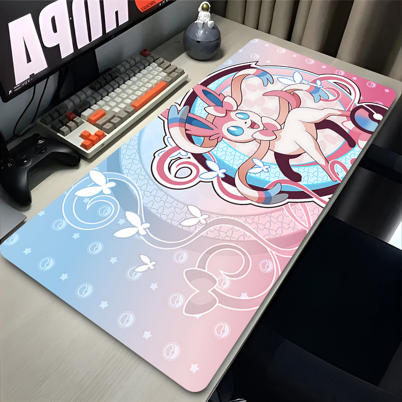 Gaming Keyboard Esports - Grote roze schattige muismat XXL Gaming