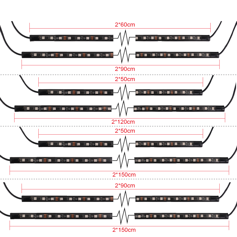 Neon Led Rgb Auto Underglow Bo - Rgb Underglow Strip recensie en prijs
