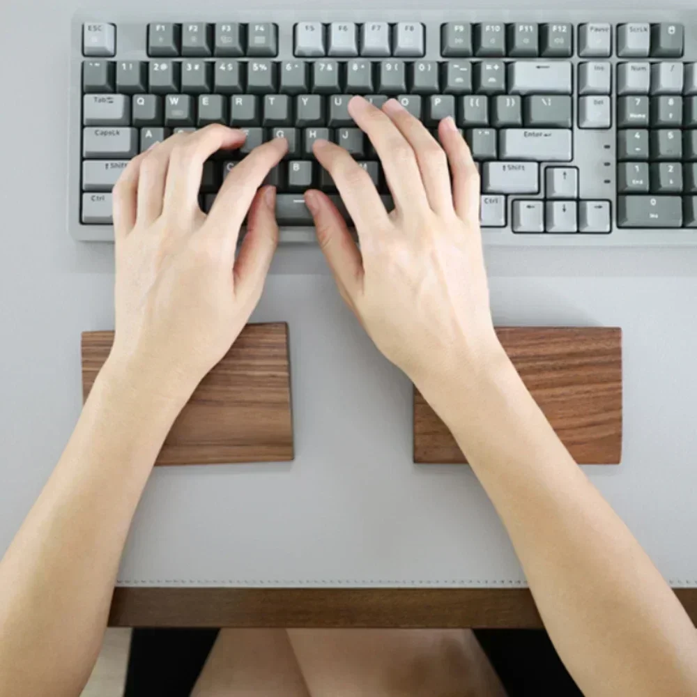 Walnoothout Palmsteun Aangepas - Wrist Rest Wood recensie en prijs
