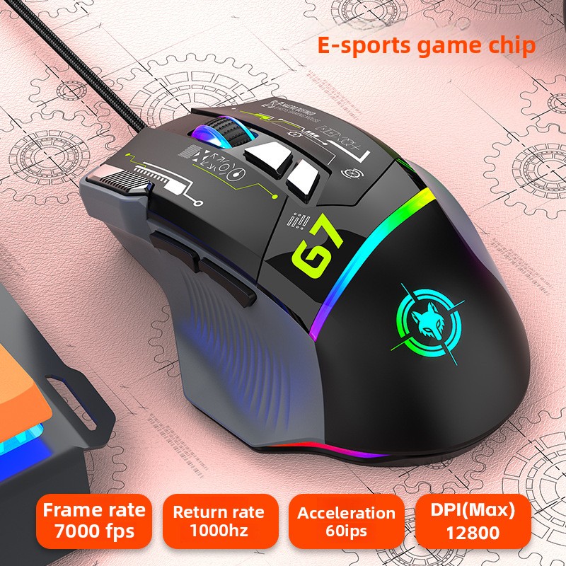 G6 Bedrade Gaming Muis 128000D - Gaming Keyboard 1 Hand recensie en prijs