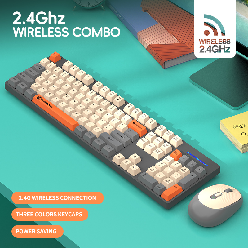 2.4G Draadloze Kantoor Toetsen - Gaming Keyboard Mouse Combo recensie en prijs