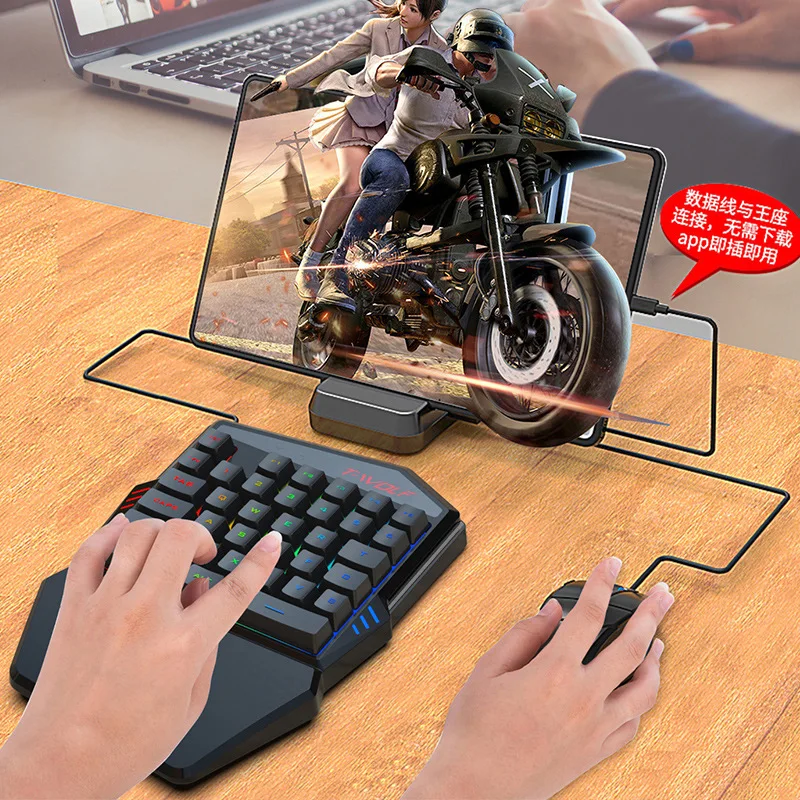 T-WOLF Tf900 One-Handed Keyboa - Gaming Keyboard Hand recensie en prijs