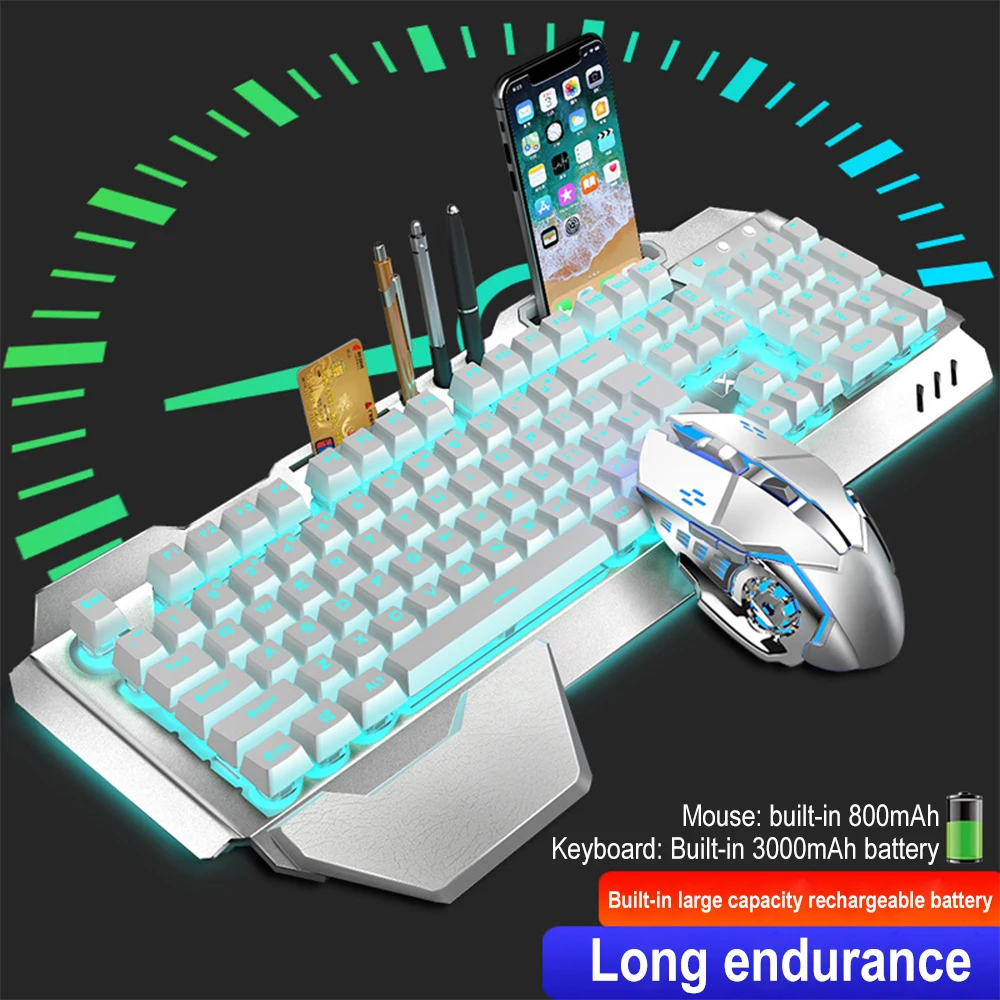 K680 Oplaadbare 2.4G Draadloze - Gaming Keyboard Mouse Combo recensie en prijs