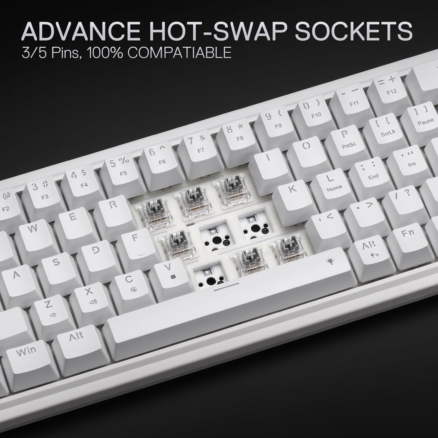 Redragon K709 65% bedrade pakk - Gaming Keyboard No Noise recensie en prijs