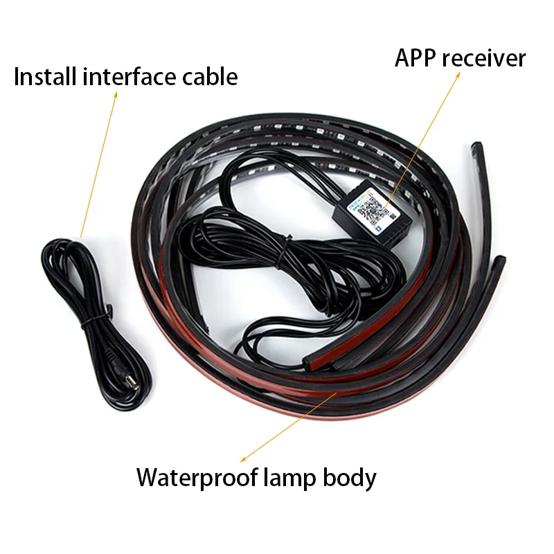 KIEND Auto Flexibele Underglow - Rgb Underglow Strip recensie en prijs