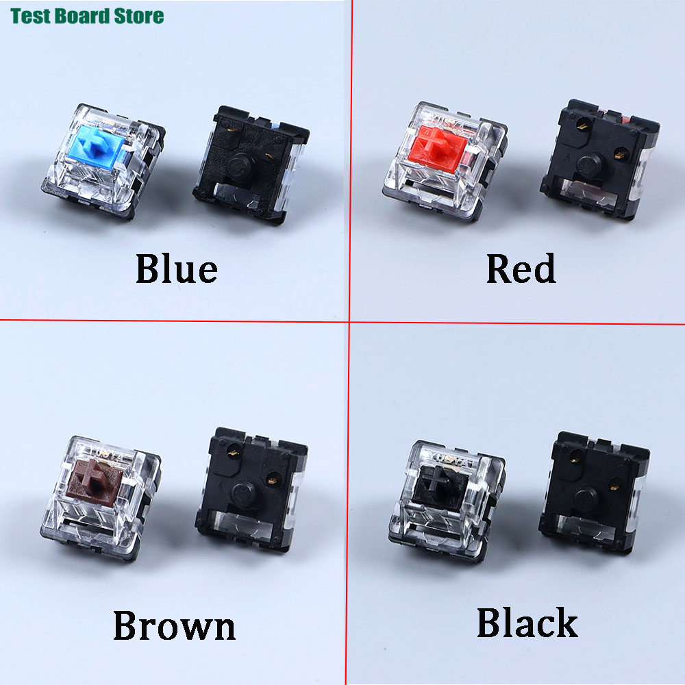 2-pins Clicky Lineaire Tactiel - Gaming Keyboard Blue Switches recensie en prijs