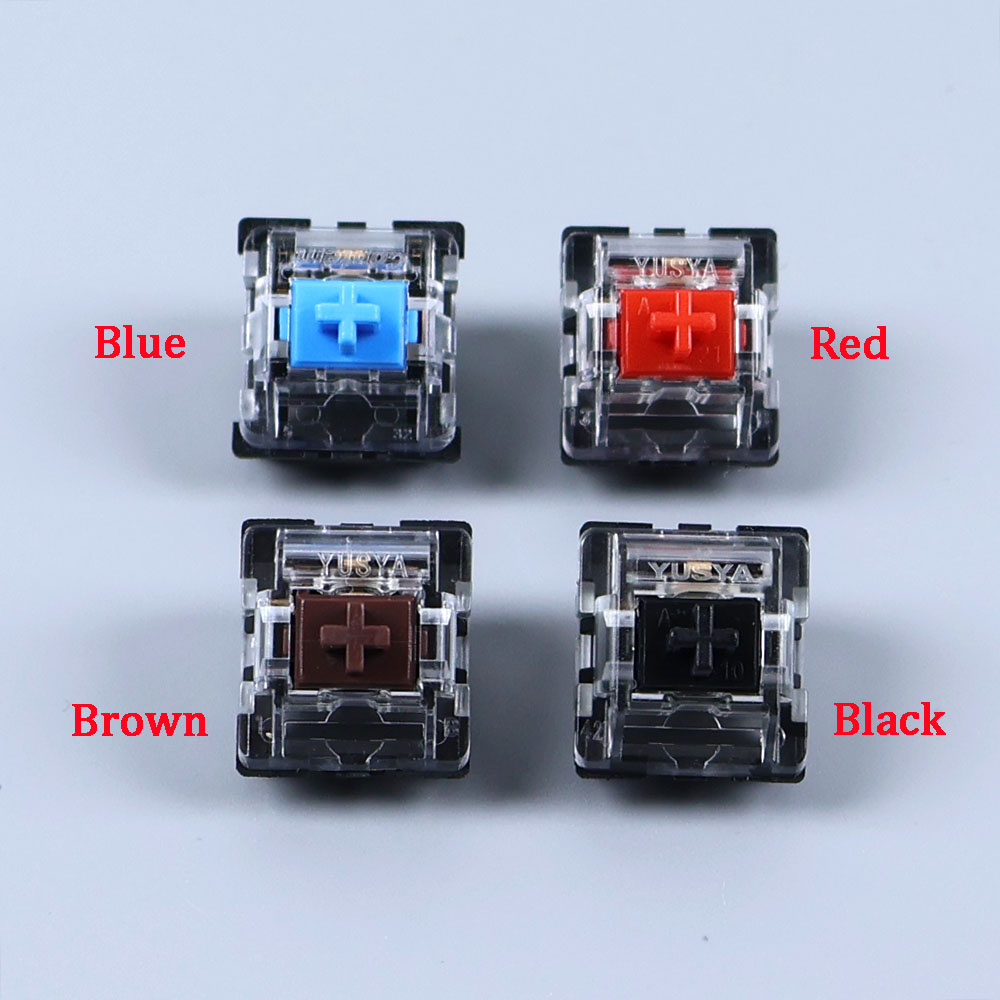 2-pins Clicky Lineaire Tactiel - Gaming Keyboard Blue Switches recensie en prijs