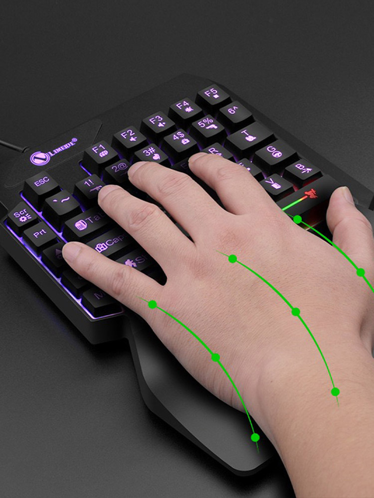 Mechanisch lichtgewicht gaming - Gaming Keyboard 1 Hand recensie en prijs