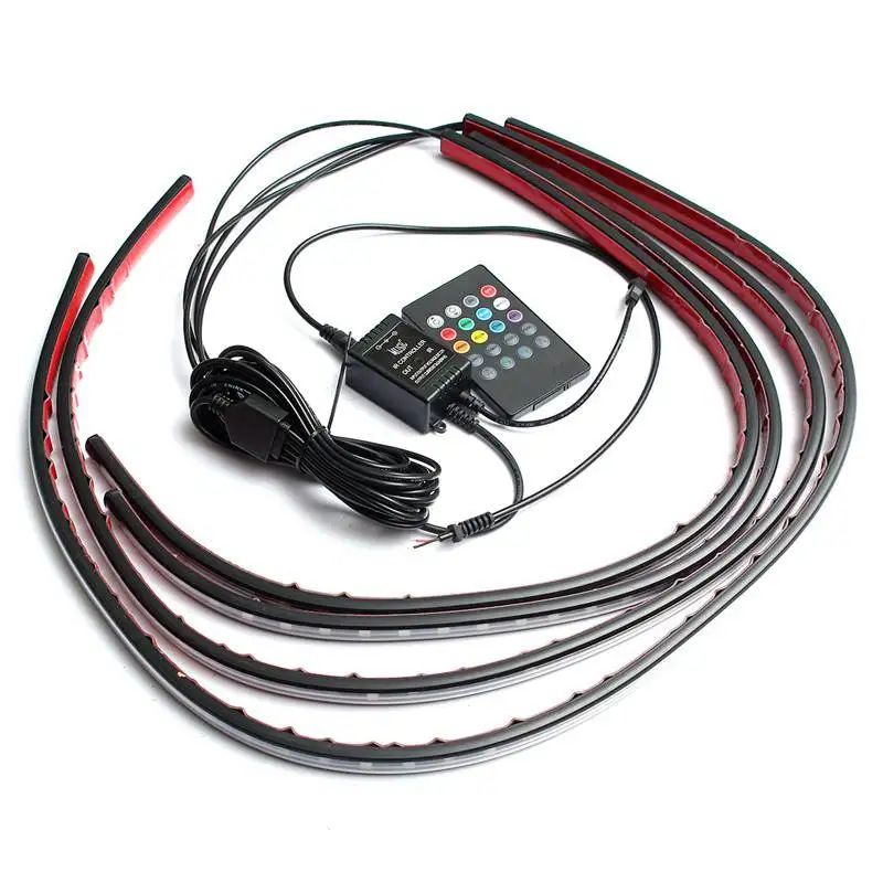 4x Waterdichte RGB 5050 SMD Fl - Rgb Underglow Strip recensie en prijs