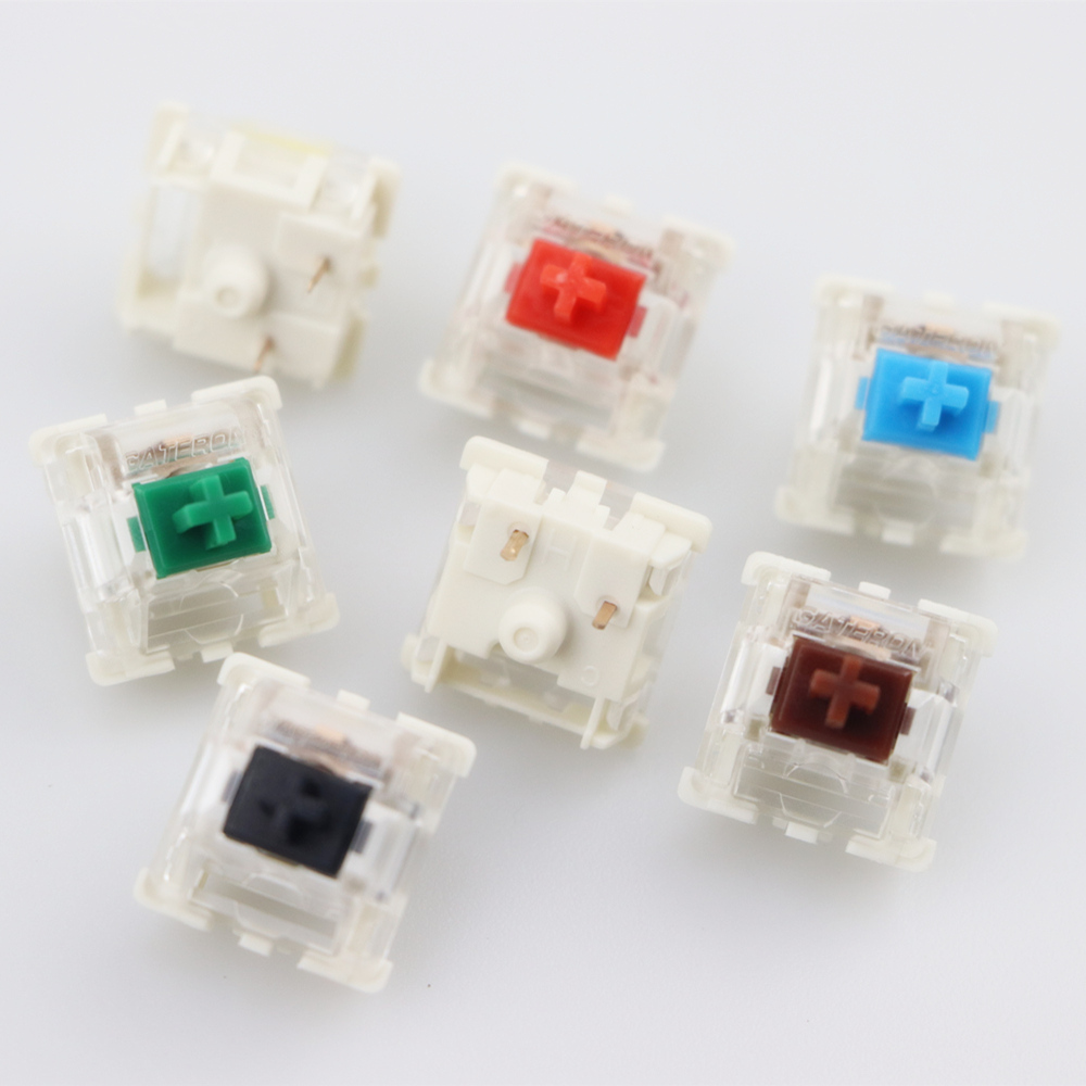Gateron Smd Schakelaars Zwart  - Gaming Keyboard Blue Switches recensie en prijs