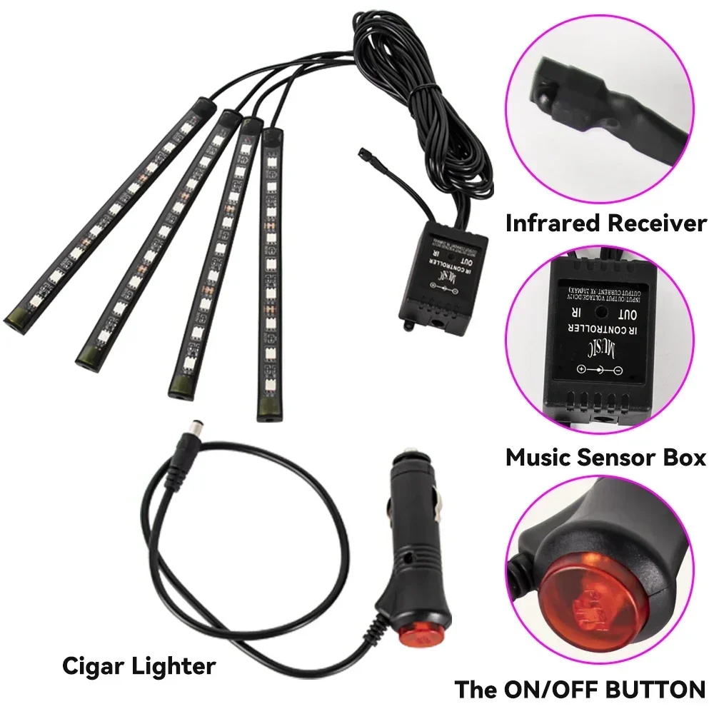 Neon LED RGB Auto Underglow On - Rgb Underglow Strip recensie en prijs