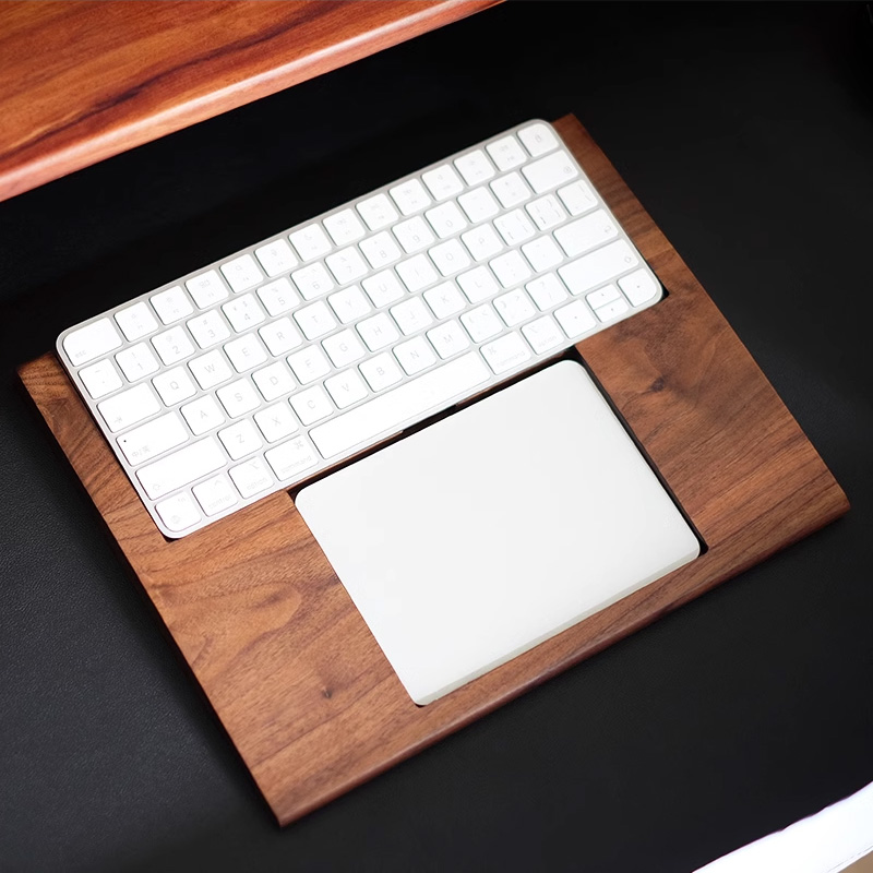 2-in-1 Walnoot Massief Houten  - Wrist Rest Wood recensie en prijs