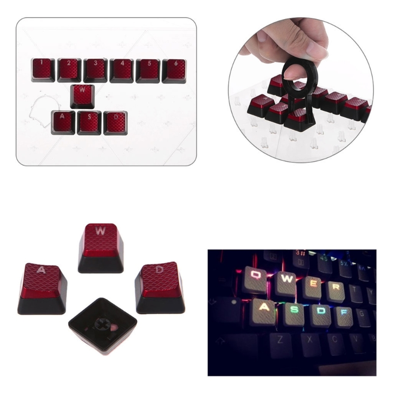 10 toetsen Backlit Keycaps ant - Gaming Keyboard Non Mechanical recensie en prijs