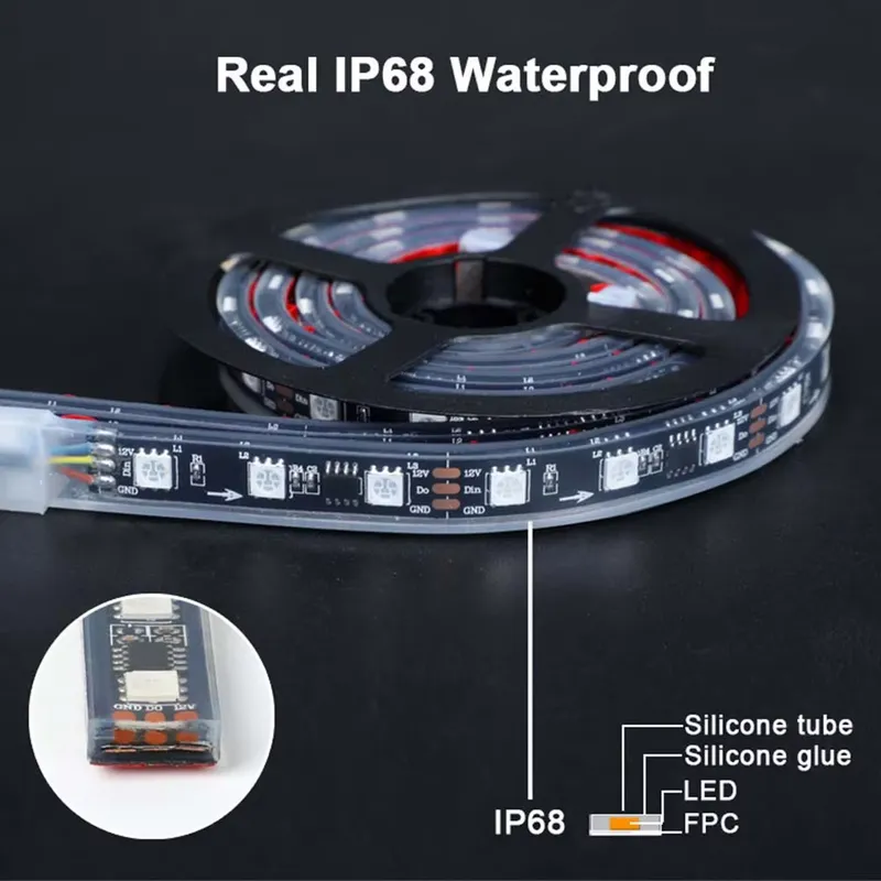 3 jaar garantie RGB+IC auto-on - Rgb Underglow Strip recensie en prijs