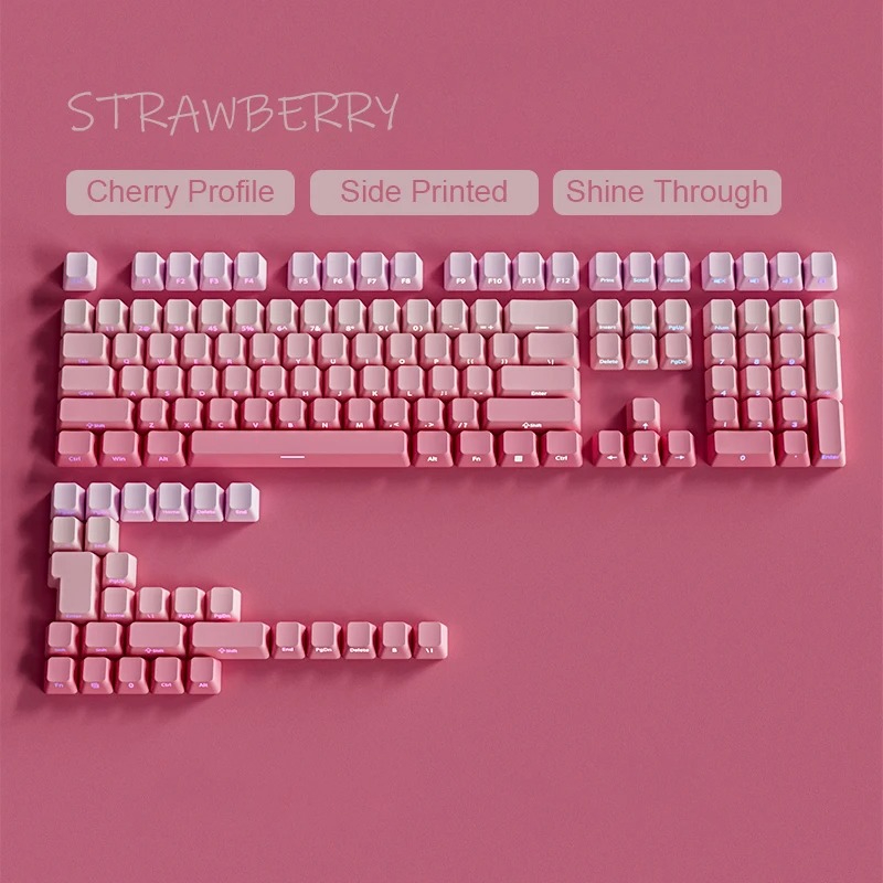 133 toetsen Double Shot Shine  - Gaming Keyboard Typewriter recensie en prijs