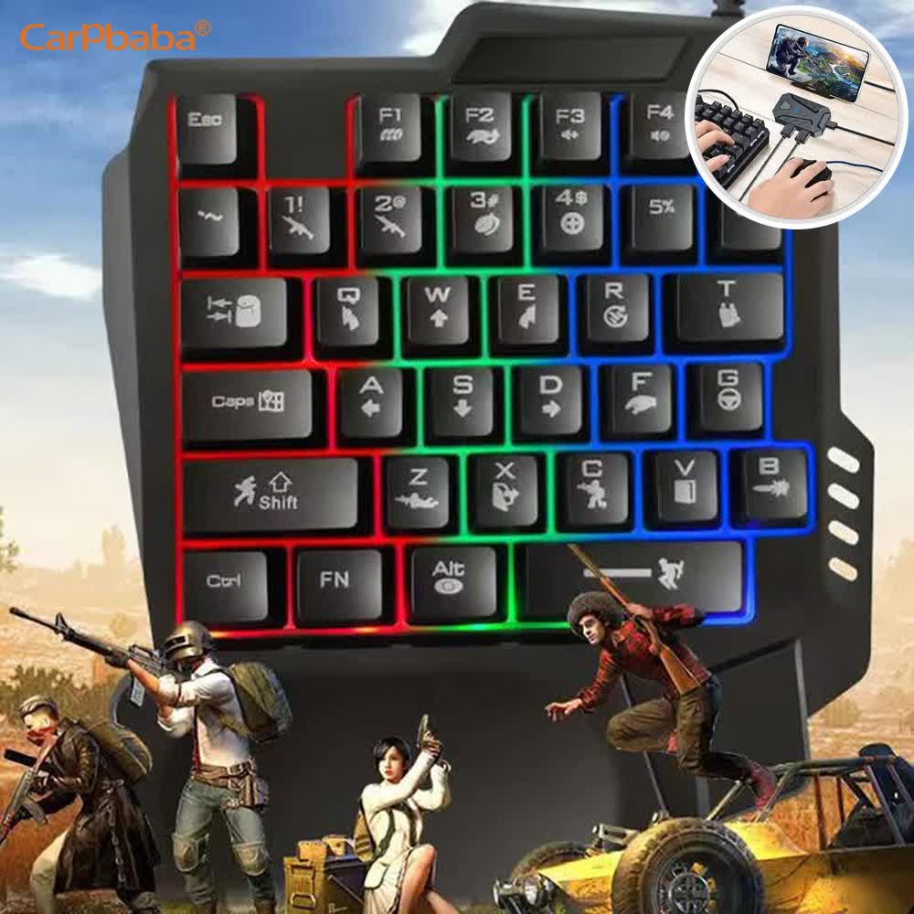 USB Eenhandige Gaming Kit Comp - Gaming Keyboard 1 Hand recensie en prijs