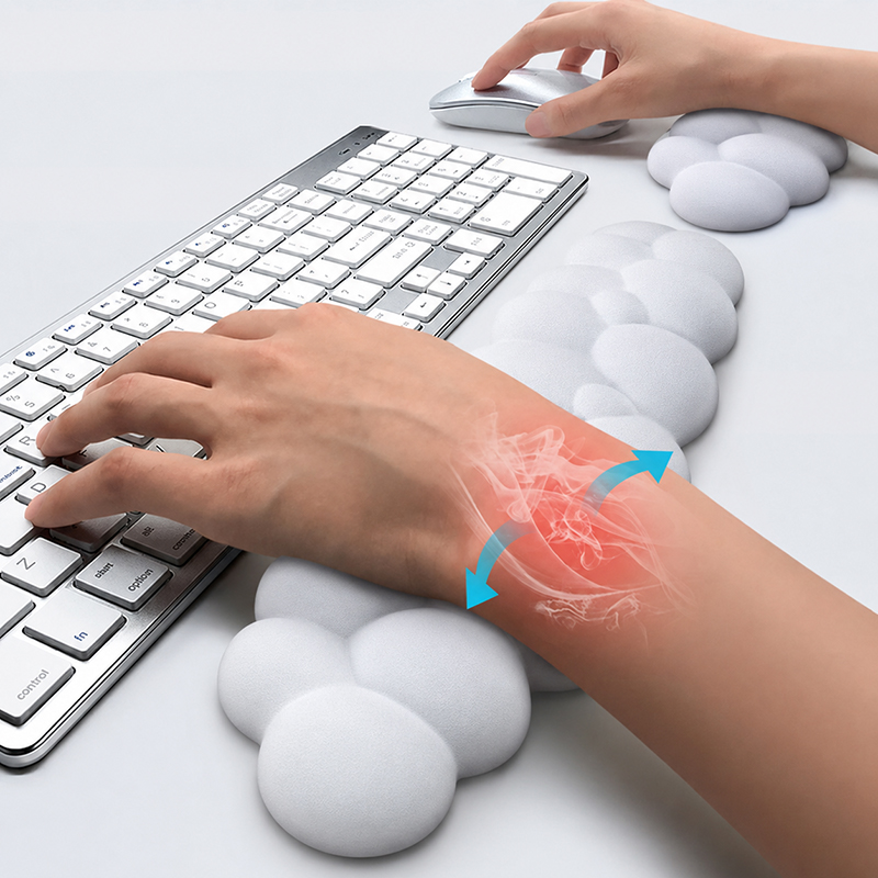 Muismat met polssteun Toetsenb - Gaming Keyboard Hand recensie en prijs