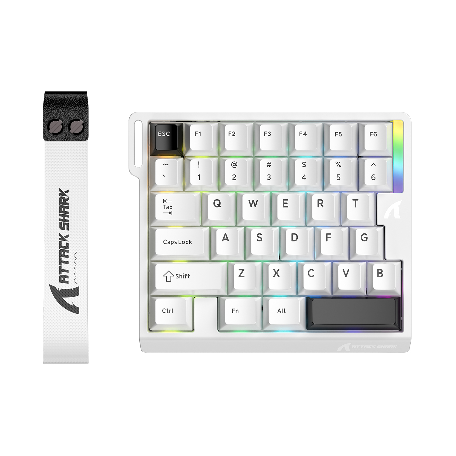 ATTACK SHARK M36HE Bedraad Mag - Gaming Keyboard 1 Hand recensie en prijs