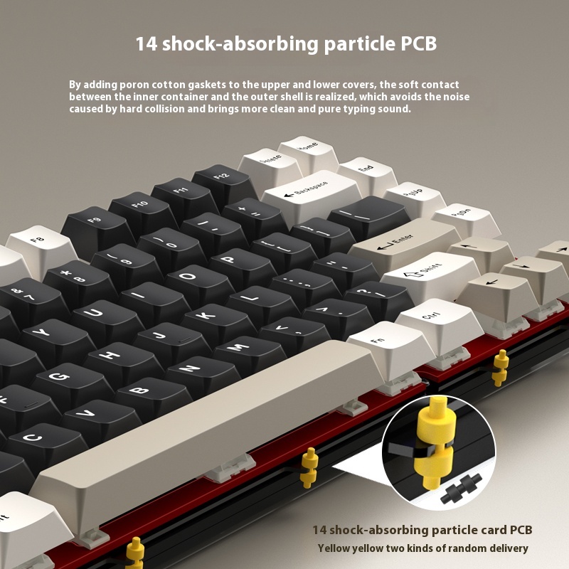 Draadloos Bluetooth RAINY75 aa - Gaming Keyboard Esports recensie en prijs