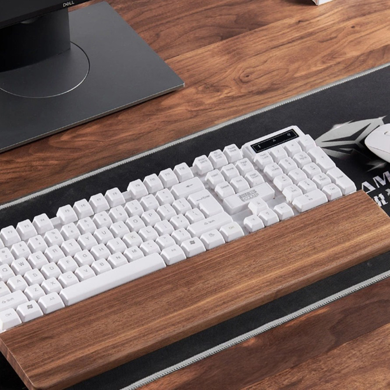 Massief Houten Toetsenbord Beu - Wrist Rest Wood recensie en prijs